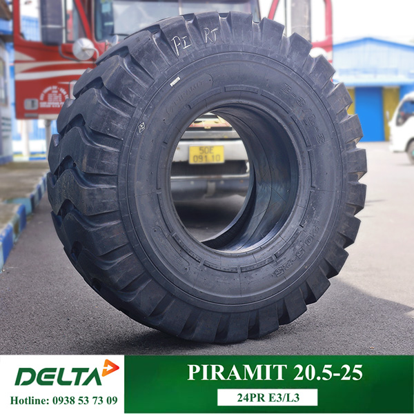 LỐP XE XÚC LẬT PIRAMIT 20.5-25 24PR E3/L3 